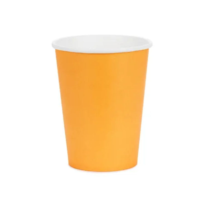 Pappbecher 250ml/6 Stk. | Unifarben