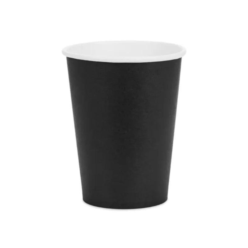 Pappbecher 250ml/6 Stk. | Unifarben