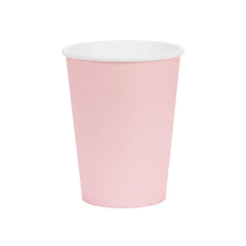 Pappbecher 250ml/6 Stk. | Unifarben