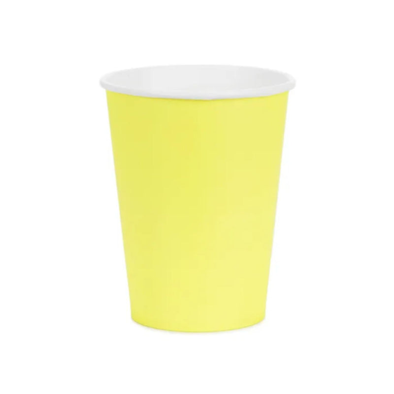 Pappbecher 250ml/6 Stk. | Unifarben