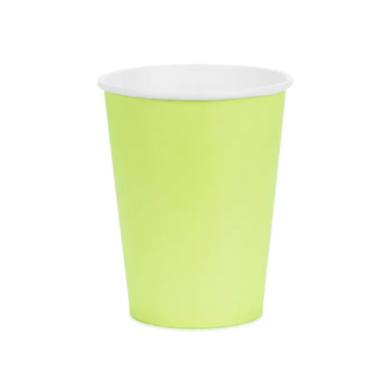 Pappbecher 250ml/6 Stk. | Unifarben