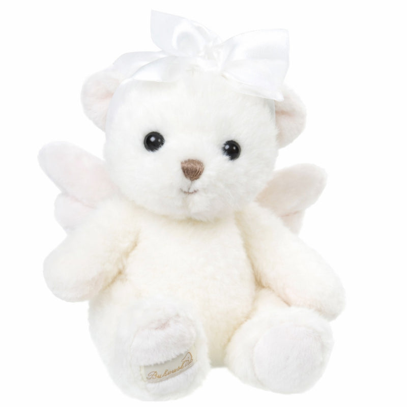 Teddybär "Kaitlyn" oder "Dillon" Engel Kuscheltier 18 cm | Weiß