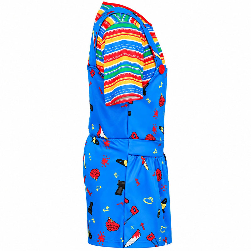 "Killer Puppe" Kostüm für Mädchen | Kleid und Shirt