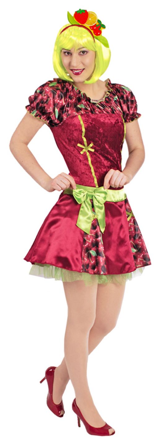 Bezaubernde Kirsche Kostüm für Damen