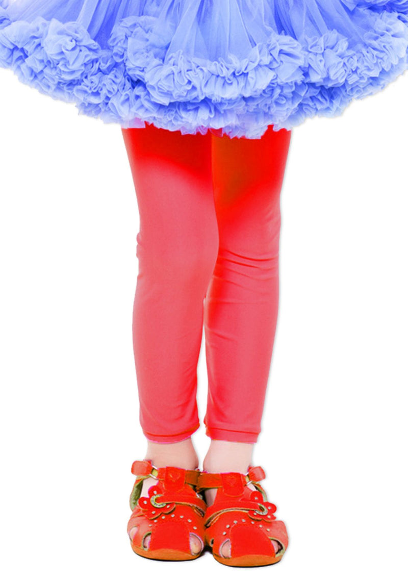 Leggings für Kinder 3 - 8 Jahre Rot