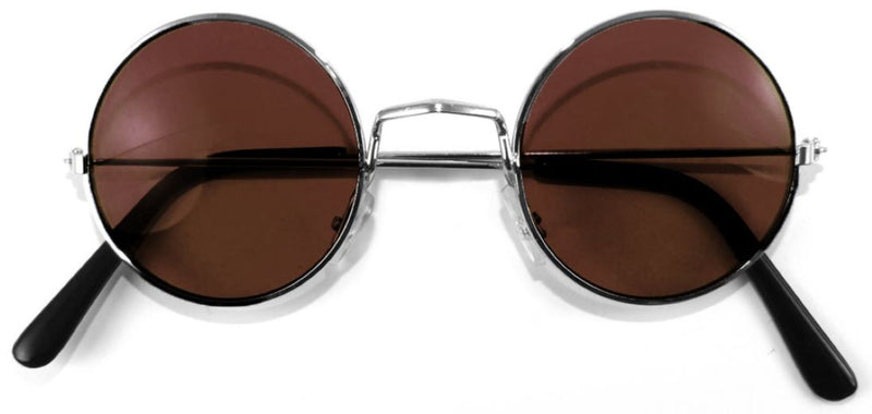 Lennon Brille Nickelbrille | Braun