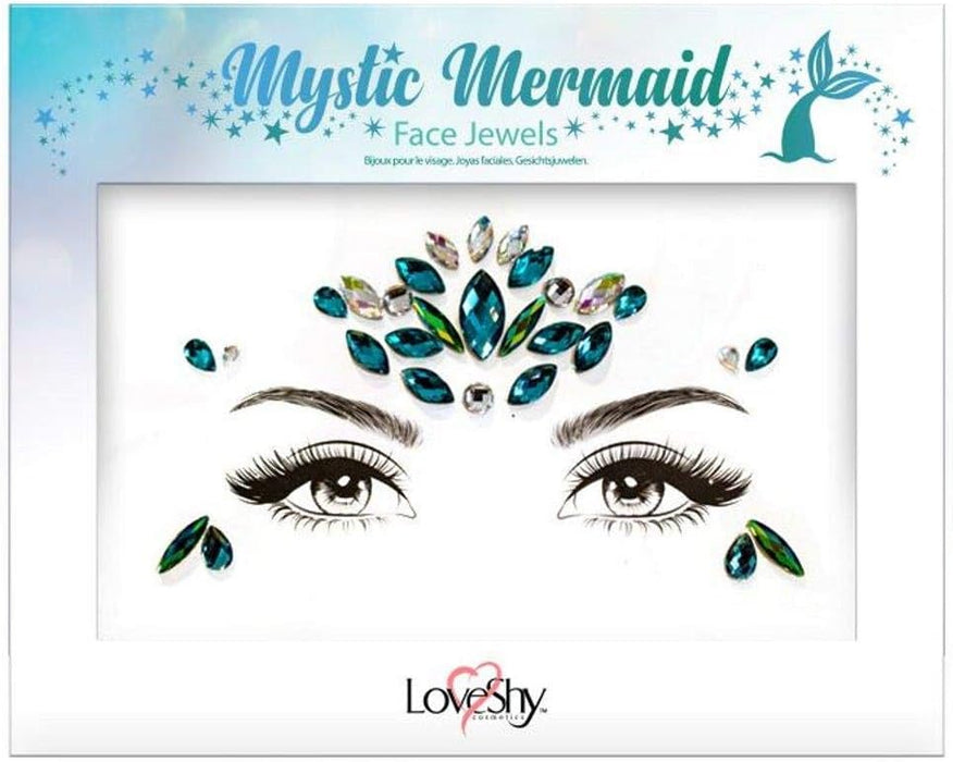 Face Jewels - Selbstklebende Glitzersteine Gesicht Körper Festival Karneval