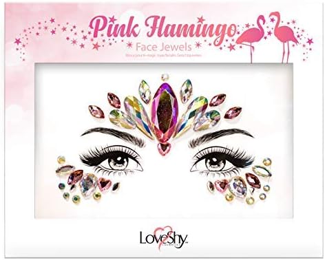Face Jewels - Selbstklebende Glitzersteine Gesicht Körper Festival Karneval