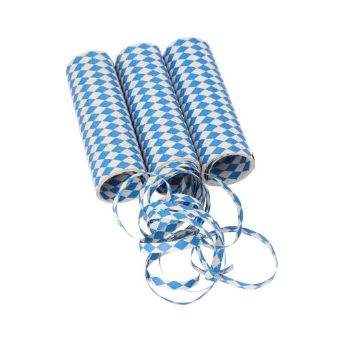 Luftschlangen "Bayernraute" | 4m / 3 Rollen