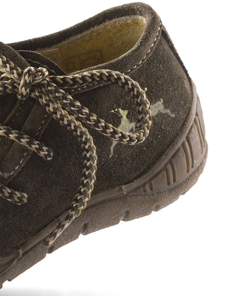 MADDOX Kinder Leder Schuhe "Leo" | Braun - Trachtenschuhe