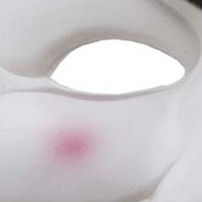 Halloween Maske mit Schnurrbart "Anonimus"