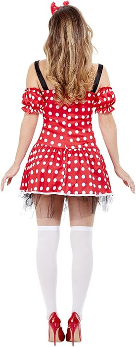 Kostüm Lady Mouse Kleid Gr.M