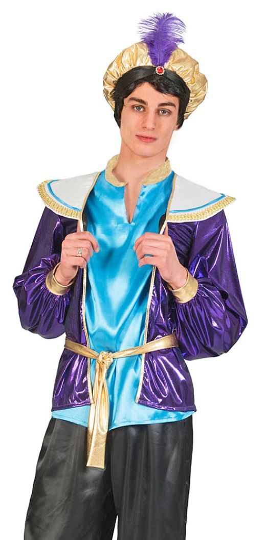 Orient Prinz Sultan "Munadin" Kostüm für Herren | Märchenhafte Verkleidung 1001 Nacht