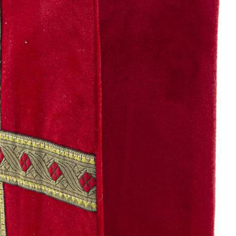 Sankt Nikolaus Buch Umschlag | Rot Gold