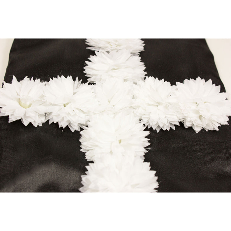 Umhängetasche für Nonnenkostüm | Schwarz Weiß