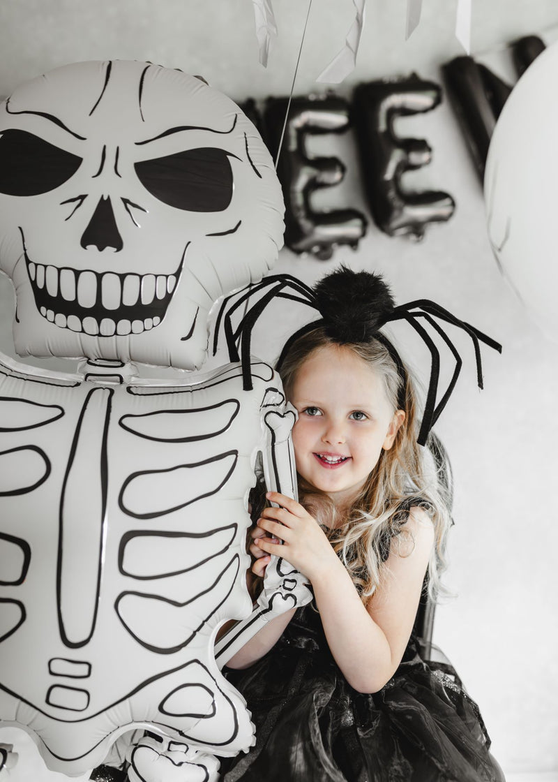 Halloween Haarreif "Spinne" | Schwarz