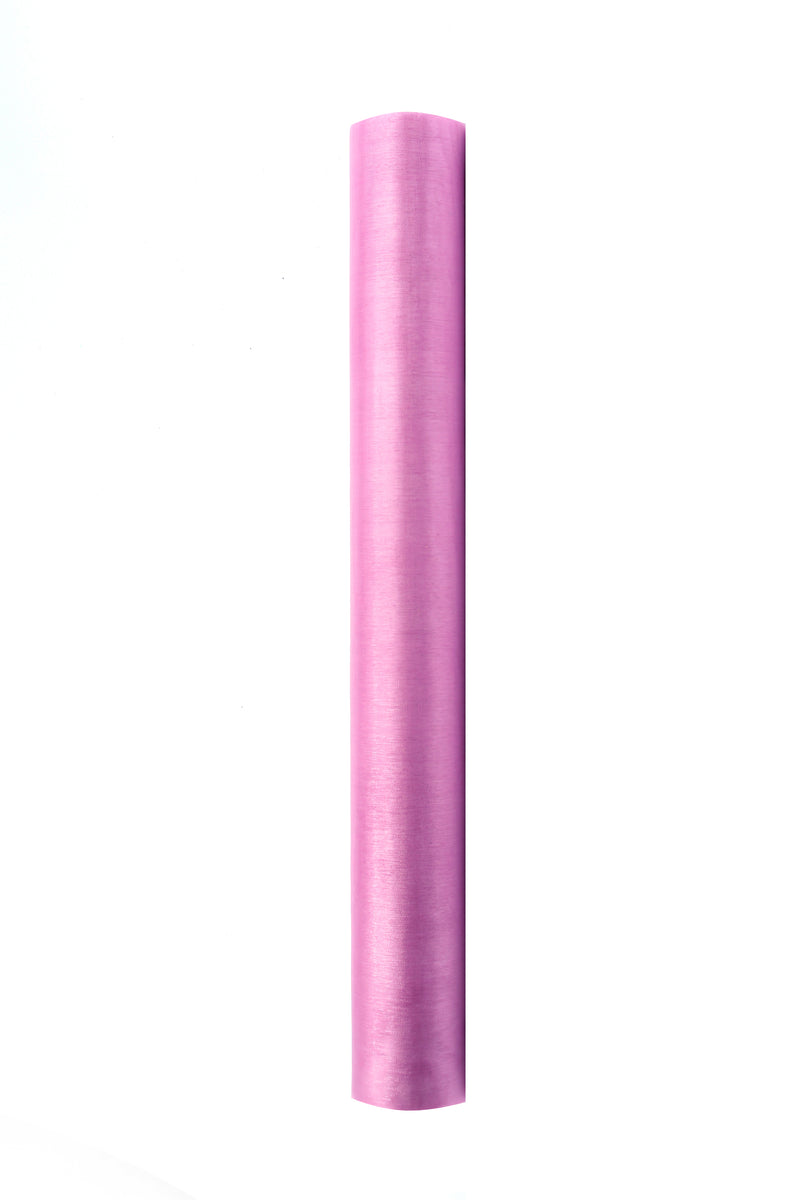 Dekostoff Organza 36cmx9m Magenta