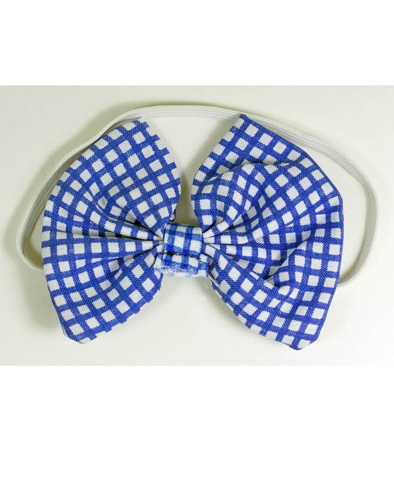 Oktoberfest Kostüm Weste und Fliege - Blau Weiß | Party Outfit