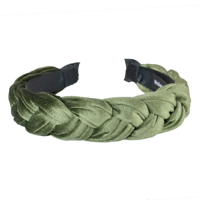 Flecht Haarreif "Samira" aus Samt | Haarschmuck