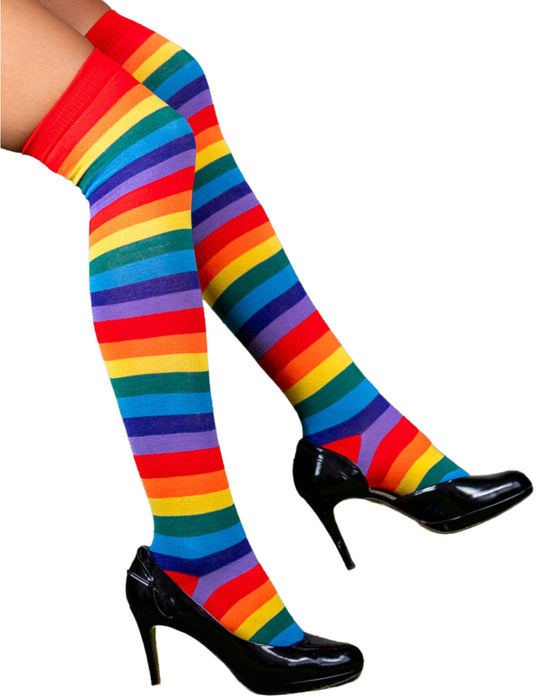 Overknees Kniestrümpfe "Ringelstrümpfe" - 414110 | Bunt gestreift