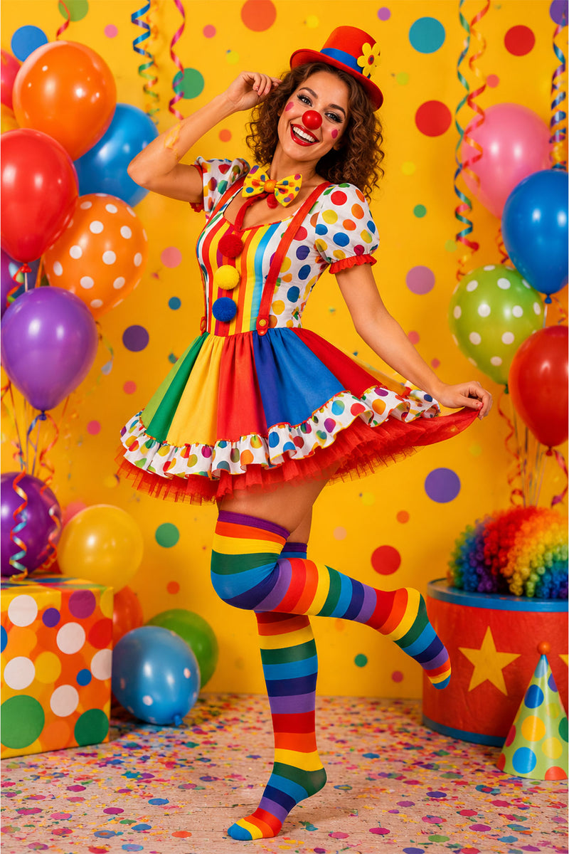 Overknees Kniestrümpfe "Ringelstrümpfe" - 414110 | Bunt gestreift