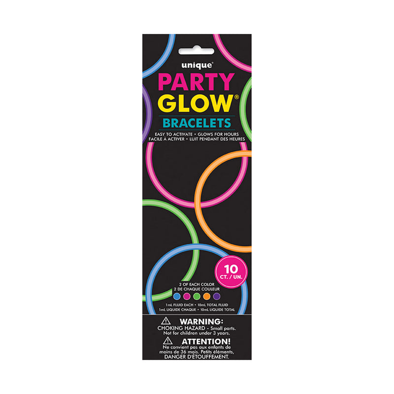 Knicklicht Leucht Armband | 10St. Bunt