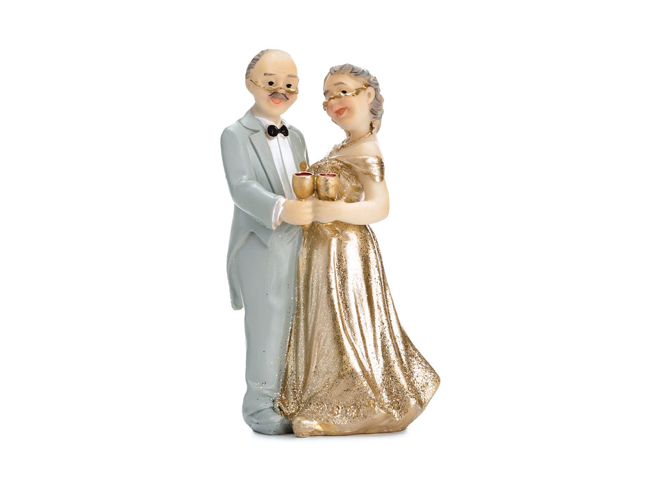 Figur Pärchen Goldenes Jubiläum - Hochzeit | 12cm