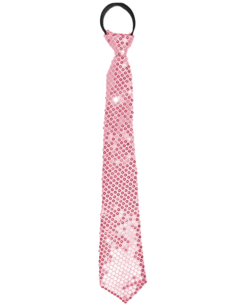 Glitzer Pailletten Krawatte zum Show Kostüm | Party Kostüm Zubehör