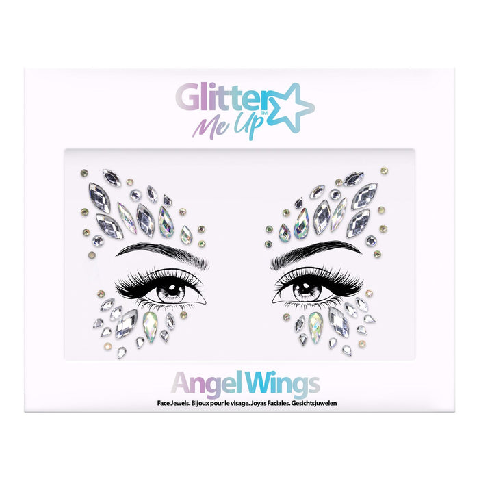 Face Jewels - Selbstklebende Glitzersteine Gesicht Körper Festival Karneval
