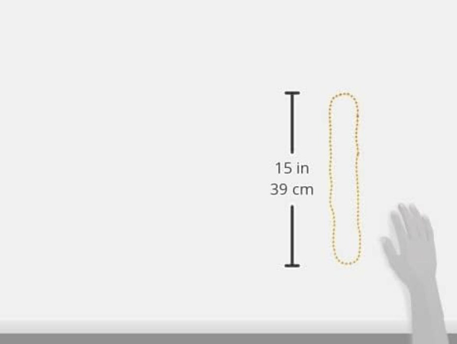 Kette Perlen gold metallic 4Stk