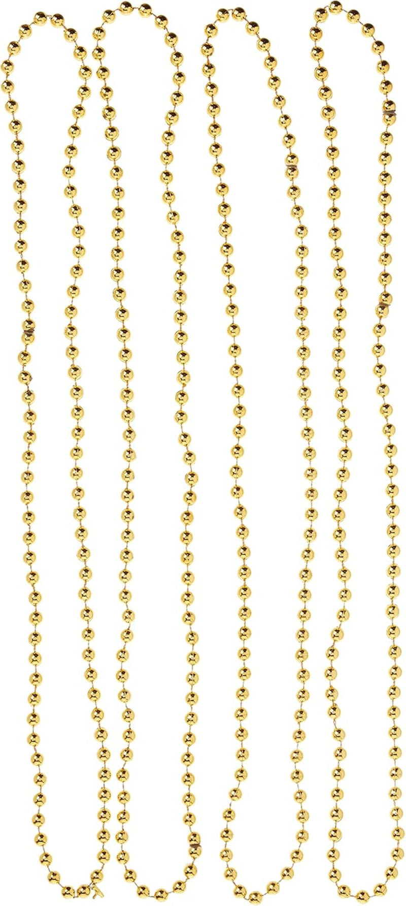 Kette Perlen gold metallic 4Stk