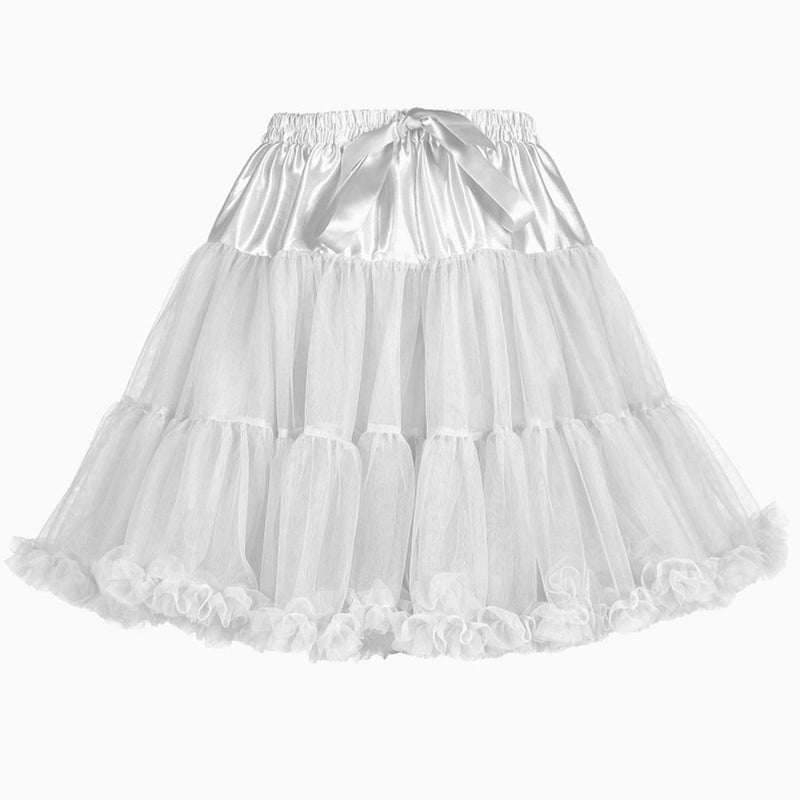 Volumen Petticoat "Cabaret" für Damen | Weiß