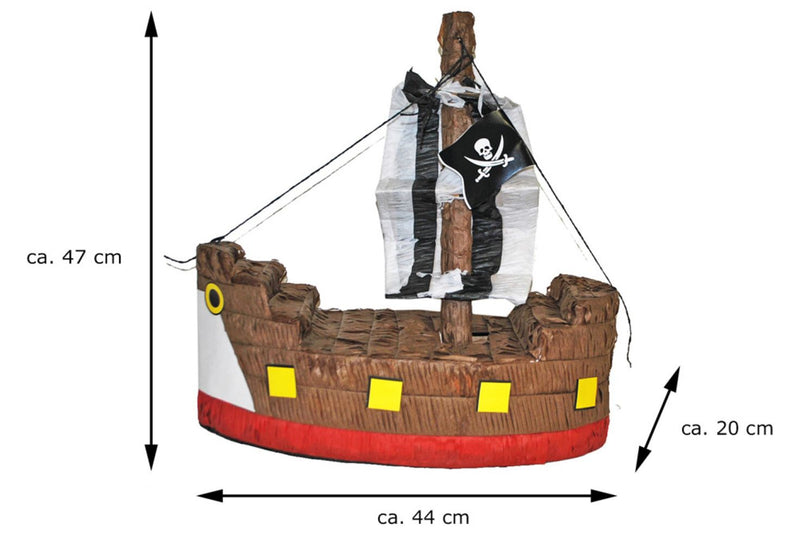 Pinata "Piraten Schiff" | 45x20x45cm