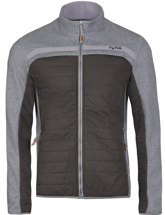 Piz Palü Herren Jacke "Ried" | Nadelgrün Grau