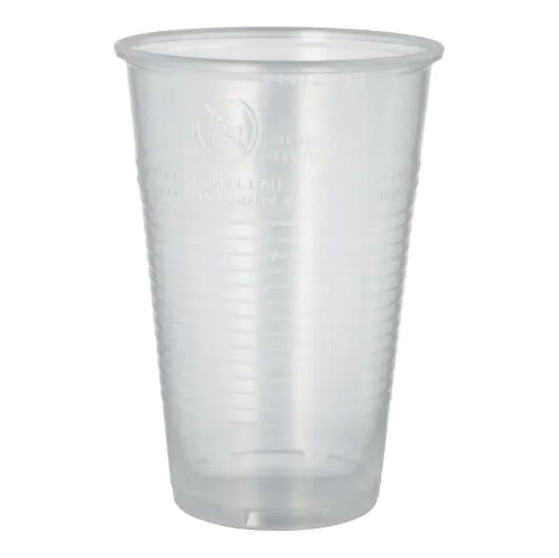 Plastikbecher PP 0,5l./50St. Transparent