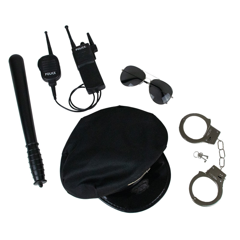Kostüm-Set "Polizist" - 5-tlg. - 414043 | Polizei Police Verkleidung