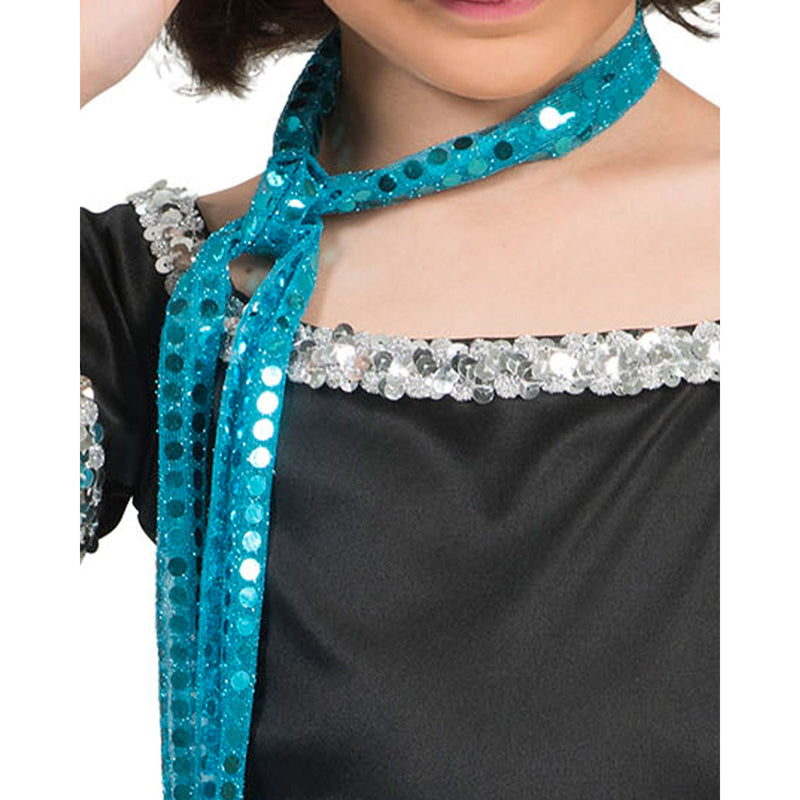 50er Jahre Kostüm "Sweety Lou" für Mädchen | Blau