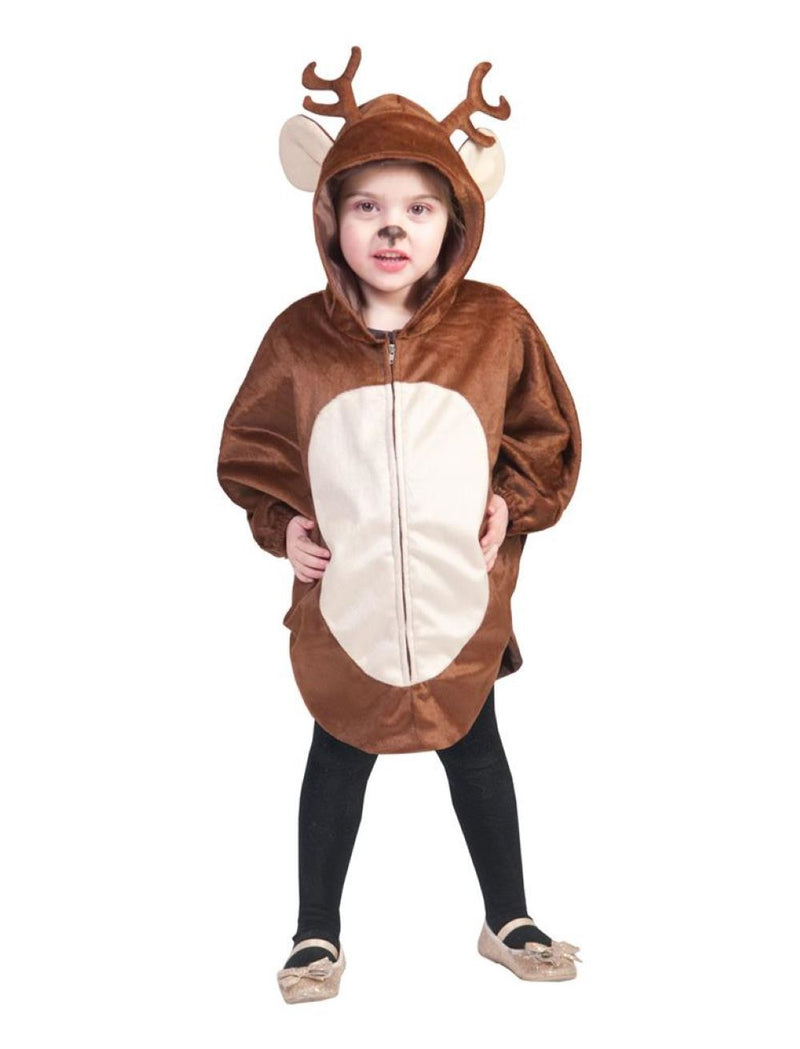 Rentier Weihnachtskostüm für Kinder 3-6 Jahre