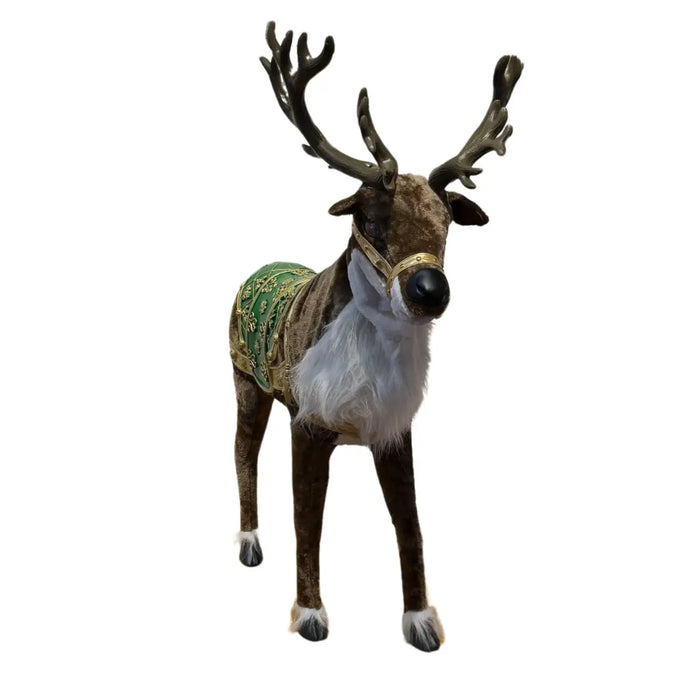 Rentier mit Bewegung und Ton | 143 x 122 x 35 cm
