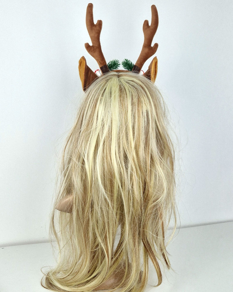 Rentier Haarreif im weihnachtlichen Look - 414021 | Braun