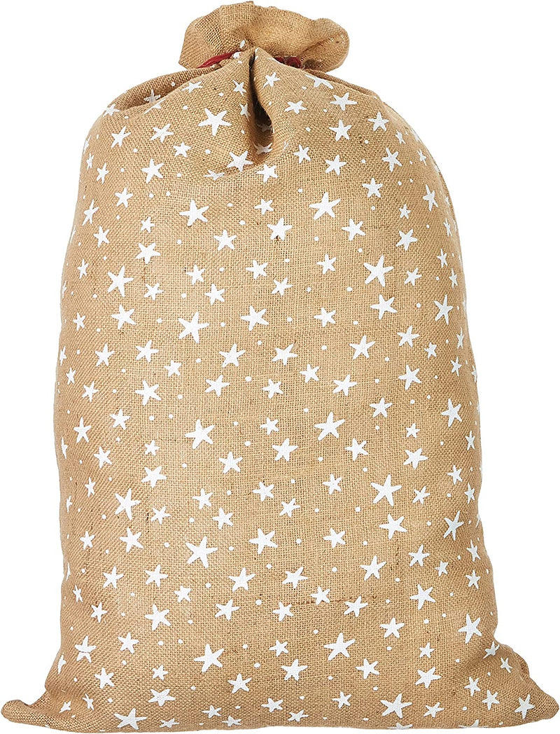 Nikolaussack Jutesack 80 x 50 cm | Weihnachtsmann Geschenkesack Weihnachten - Auswahl