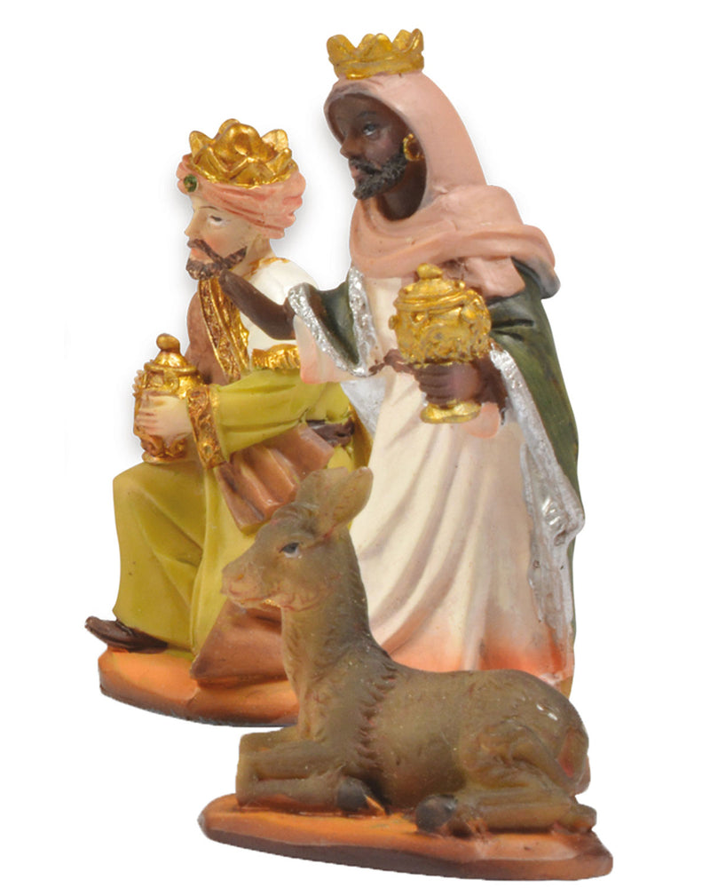 Riffelmacher Krippenfigurenset 11-tlg.  3-7 cm 78322 | Gold
