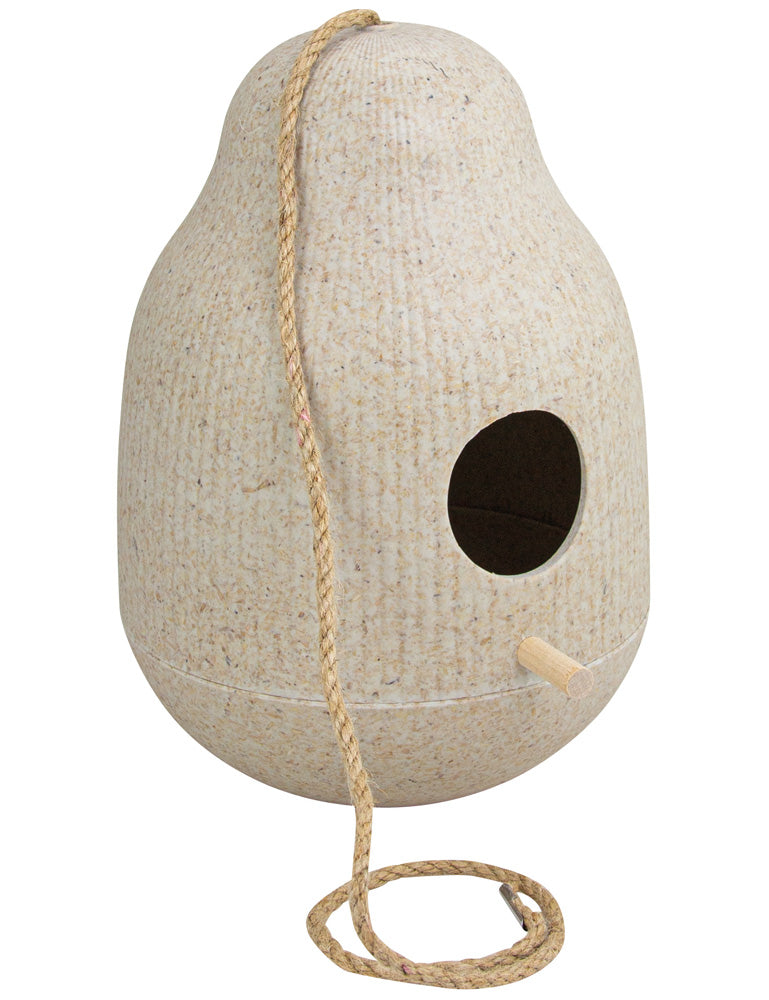 Riffelmacher Vogelhaus Nistkasten Kokon 18 x 28 cm | 08420 - Vogelhäuschen