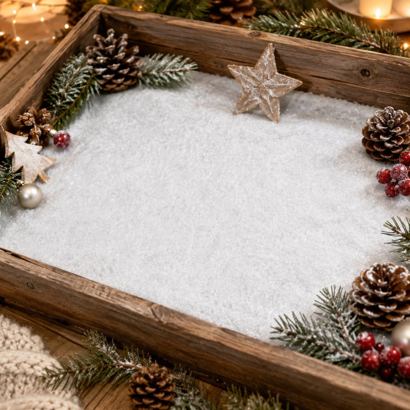 Riffelmacher Schneewatte Schneevlies 68600 - 125x125x0,5cm