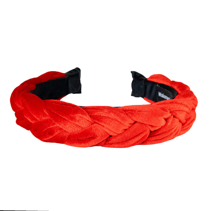 Flecht Haarreif "Samira" aus Samt | Haarschmuck