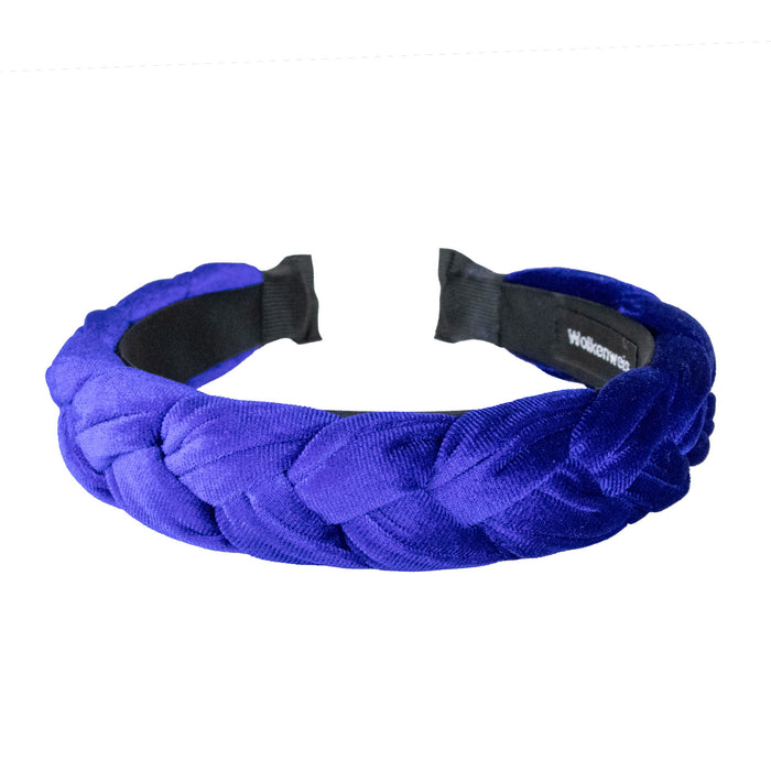 Flecht Haarreif "Samira" aus Samt | Haarschmuck