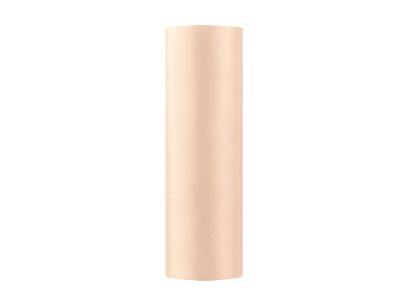 Dekostoff Satin 0,16x9m Pfirsich