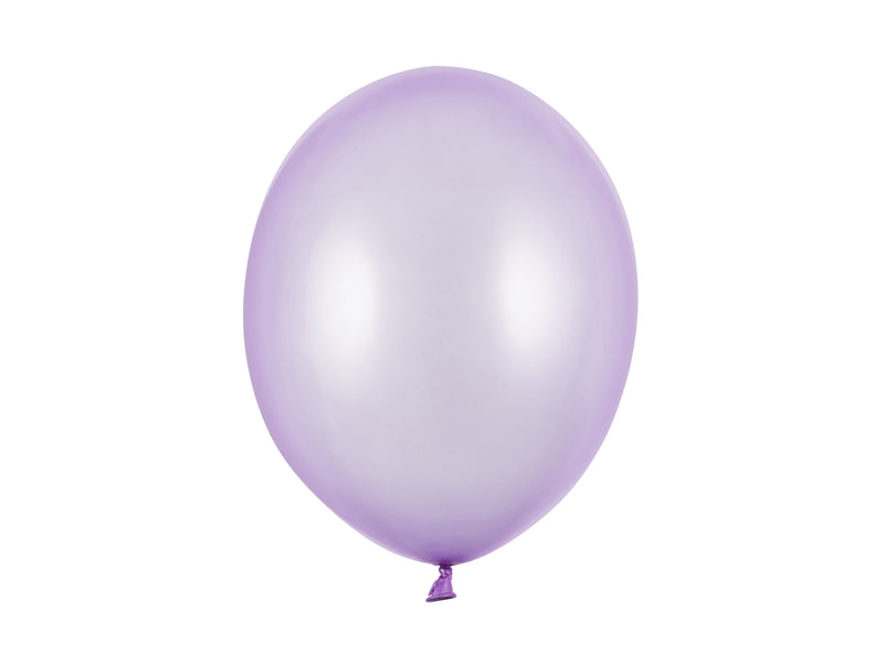 10 Stk. Luftballon Ø30cm "Uni Metallic" | Wisteria Lila