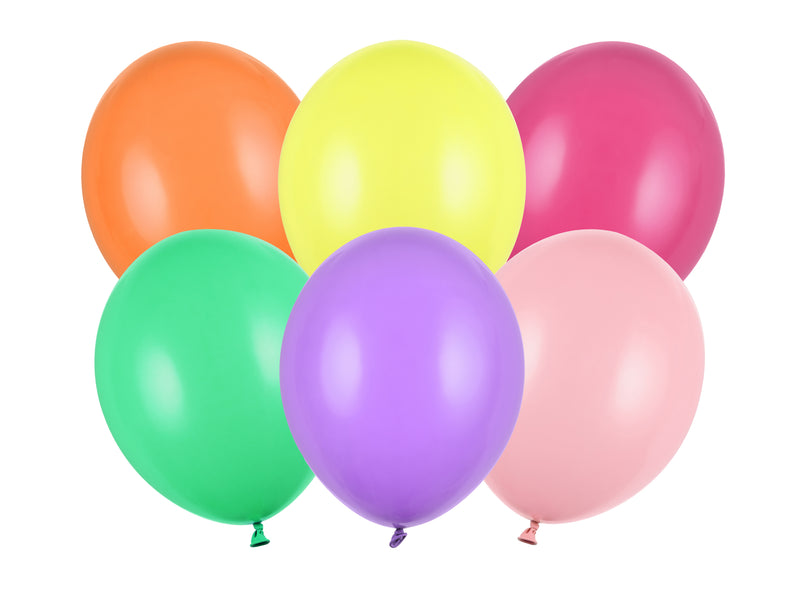 10 Stk. Luftballon Ø30cm "Uni Pastell" | Mix
