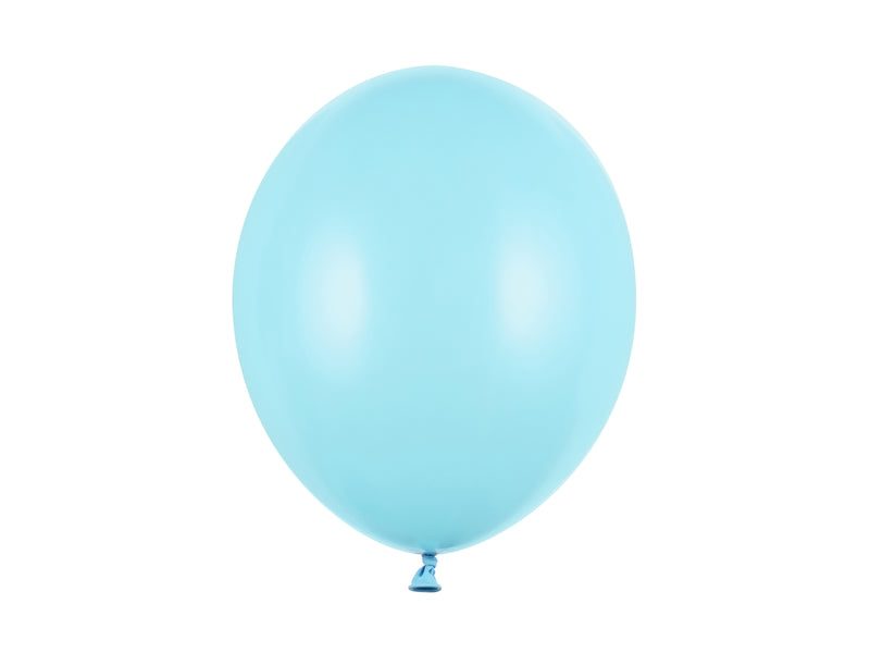 100 Stk. Luftballon Ø30cm "Uni Pastell" | Hellblau
